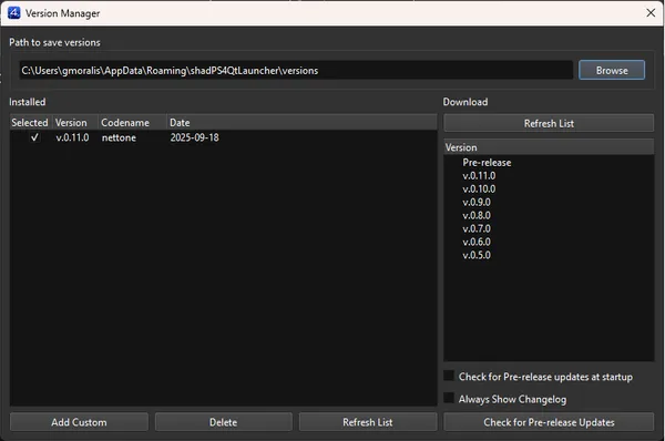 img of Introducing shadPS4-QtLauncher